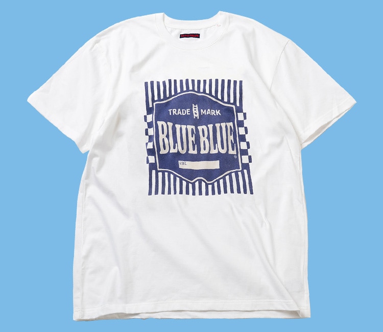 BLUE BLUE デザイン Tシャツ