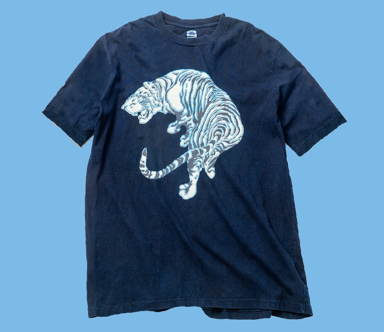 BLUE BLUE JAPAN デザイン Tシャツ