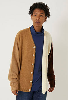 TOWN CRAFT Shaggy Solid Cardigans (M / MULTI)