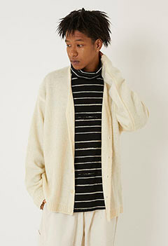TOWN CRAFT Shaggy Solid Cardigans