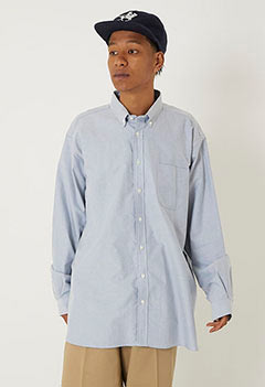 INDIVIDUALIZED SHIRTS <Custom> REGATTA OX CUTOM BD Shirt OVER SIZED