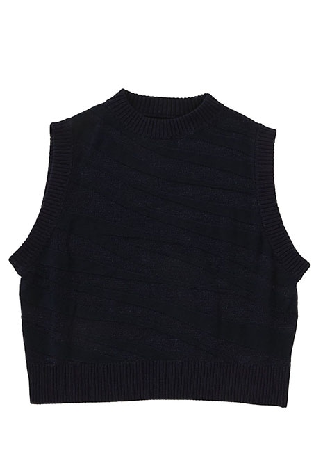 インディゴコットン トラジャカード ユニセックス ベスト