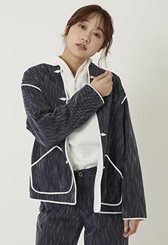 honnai Love Sashiko Oriental Jacket Women's (S / ONE)