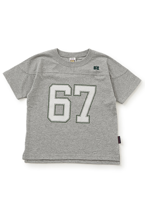 RUSSELL BLUEBLUE Kids Numbering Football T-shirts