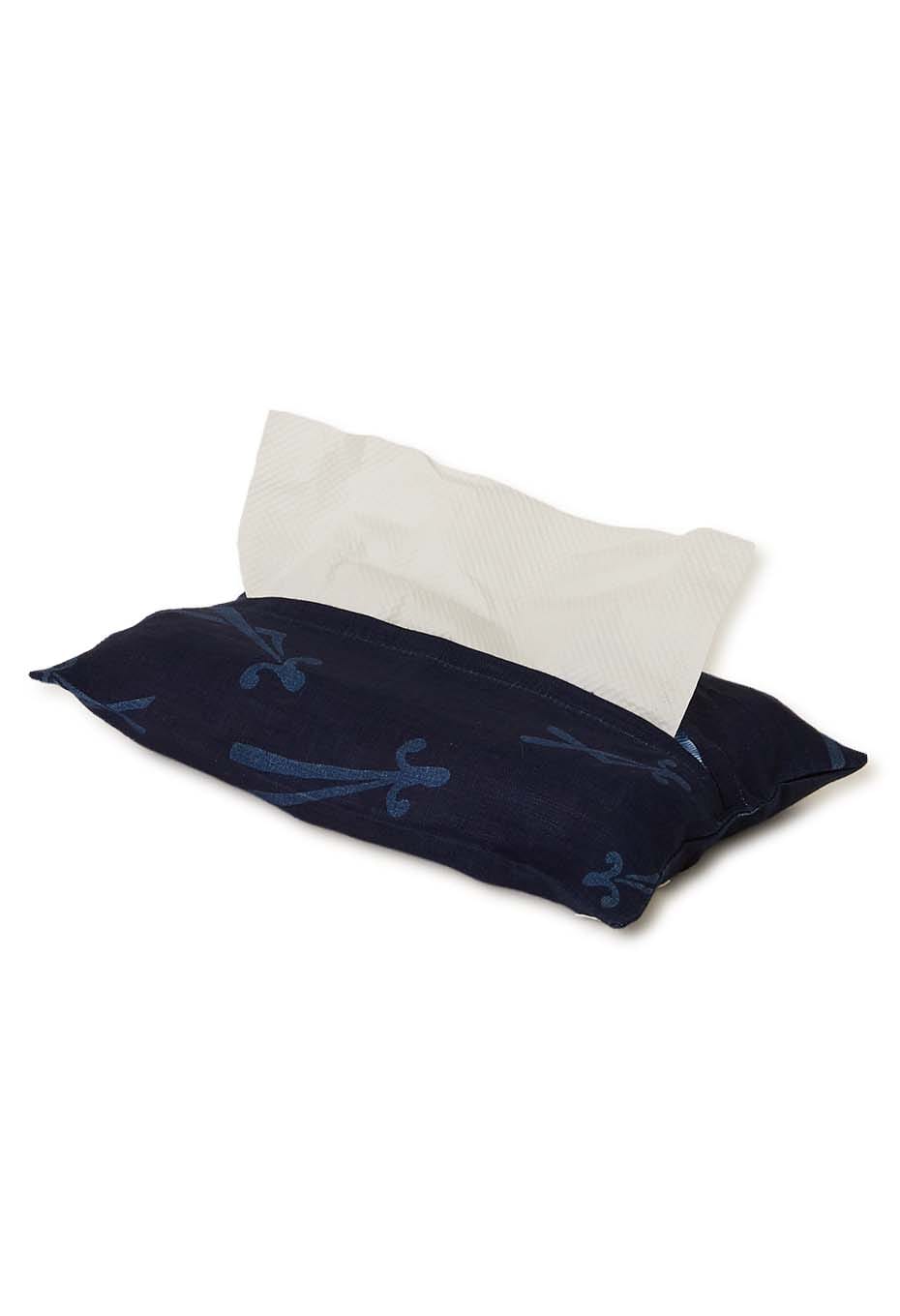 インディゴ ウスガタ ティッシュケースカバー