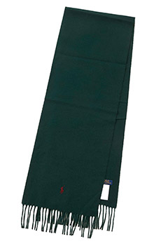 POLO RALPH LAUREN Recycled wool scarf (ONE / GREEN)