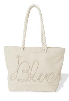 Handle rope canvas tote bag (ONE / ONE)