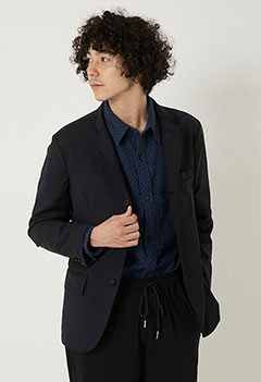 Mohair Tropical Wool Linerless 3B Jacket