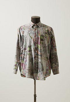 VINTAGE HANSOM CLUB PRINT SHIRT