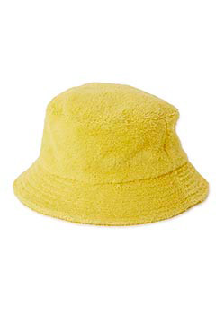 LITE YEAR Terry Bucket Hat (M / YELLOW)
