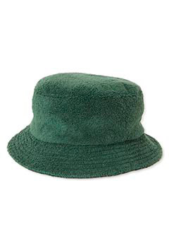 LITE YEAR Terry Bucket Hat (M / GREEN)