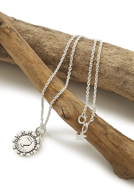 MOTHER NATURE Coin &amp; Star Necklace