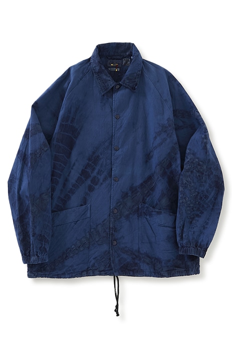 REWORK cotton linen Asaba Chino coach jacket