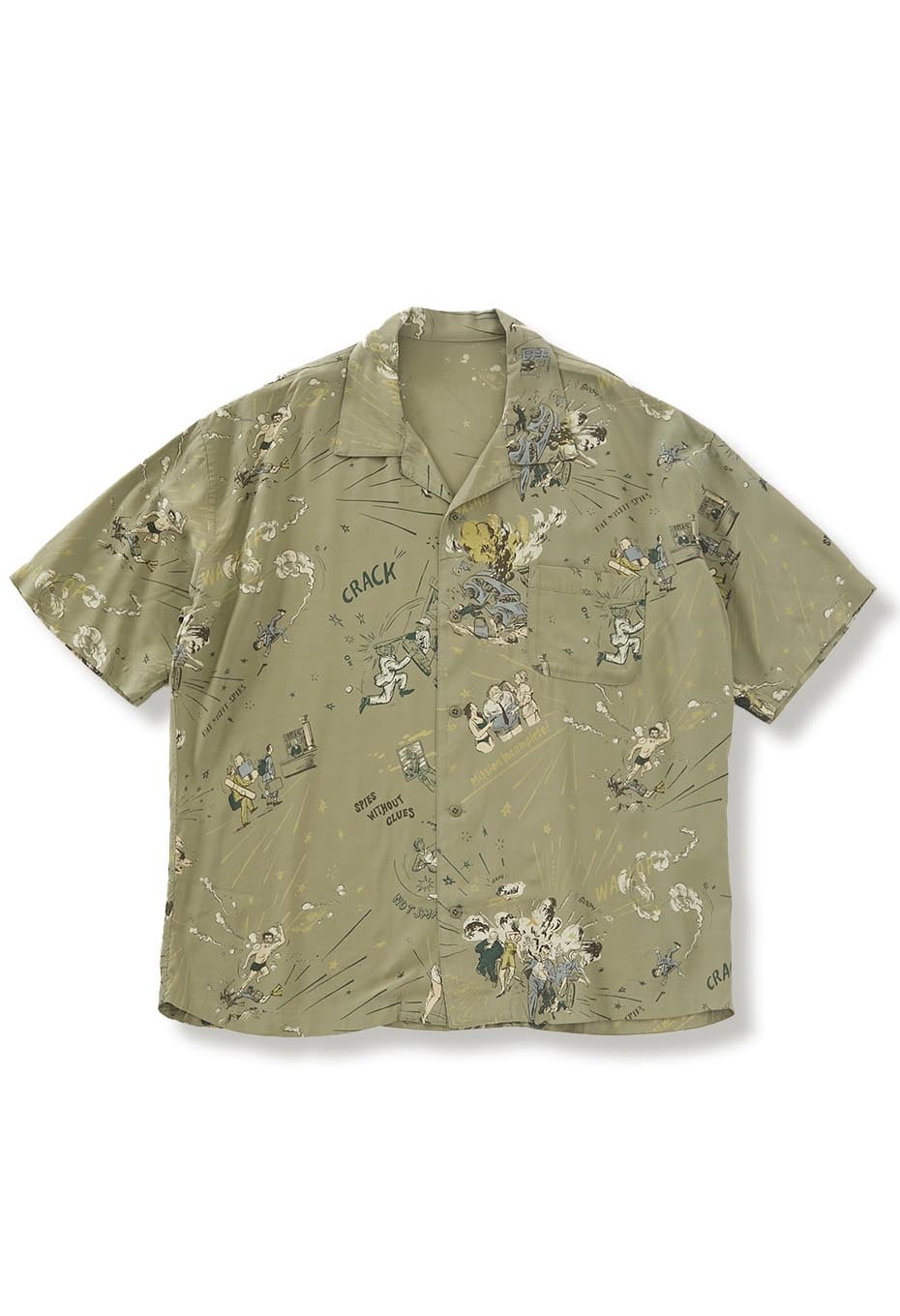 PORTER CLASSIC Dropping out spy Hawaiian shirt