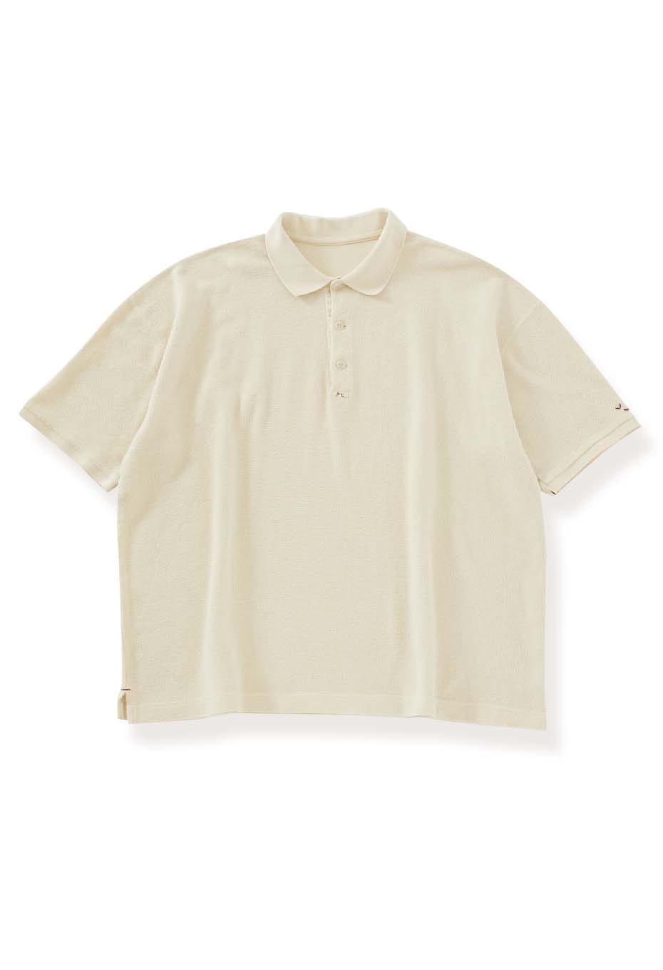 PORTER CLASSIC summer pile polo shirt