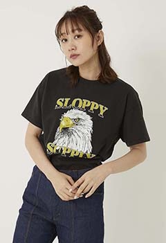 SLOPPY SUPPLY / NEO VINTAGE EAGLE Tシャツ