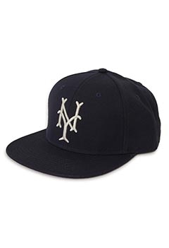 AMERICAN NEEDLE ARCHIVE 400 SERIES NEW YORK CUBANS CAP (ONE / NAVY)