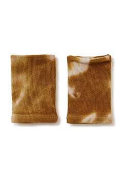 ROTOTO Foot Band tie dye-dye (ONE / BROWN)
