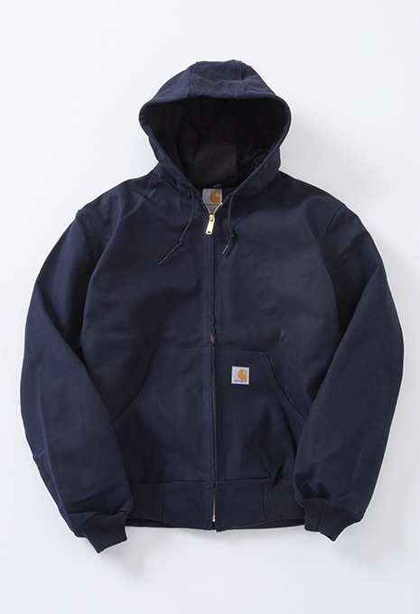 CARHARTT ダック サーマル ライニング アクティブジャケットM BLACK