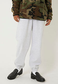 HIGH! STANDARD Embroidered 14oz sweatpants (S / GRAY)