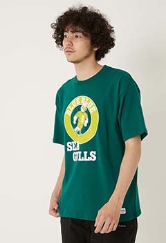 RUSSELL BLUEBLUE シーガルス Tシャツ（S / GREEN）