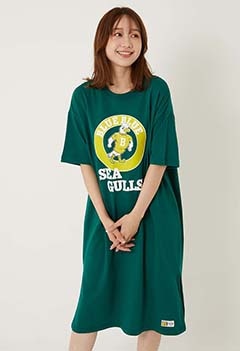 RUSSELL BLUEBLUE Seagulls One Piece (ONE / GREEN)