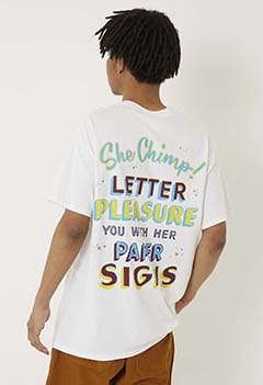 KLEVAY PAPER SIGN Letter Pleasure T-shirts