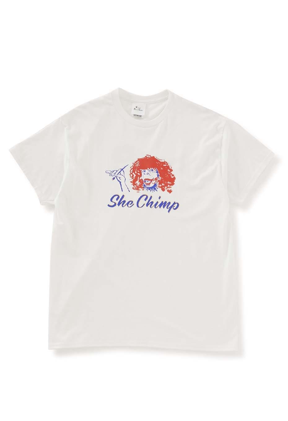 KLEVAY PAPER SIGN SHE CHIMPS S/S TEE