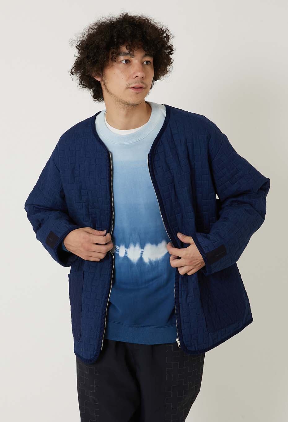 BlueBlue JAPAN コーデュロイパンツ   indigo/S