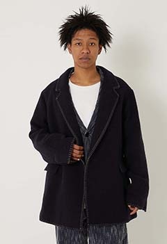 Wool loop sheep gown jacket unisex