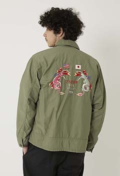 CAL O LINE Souvenir Dragon Jacket