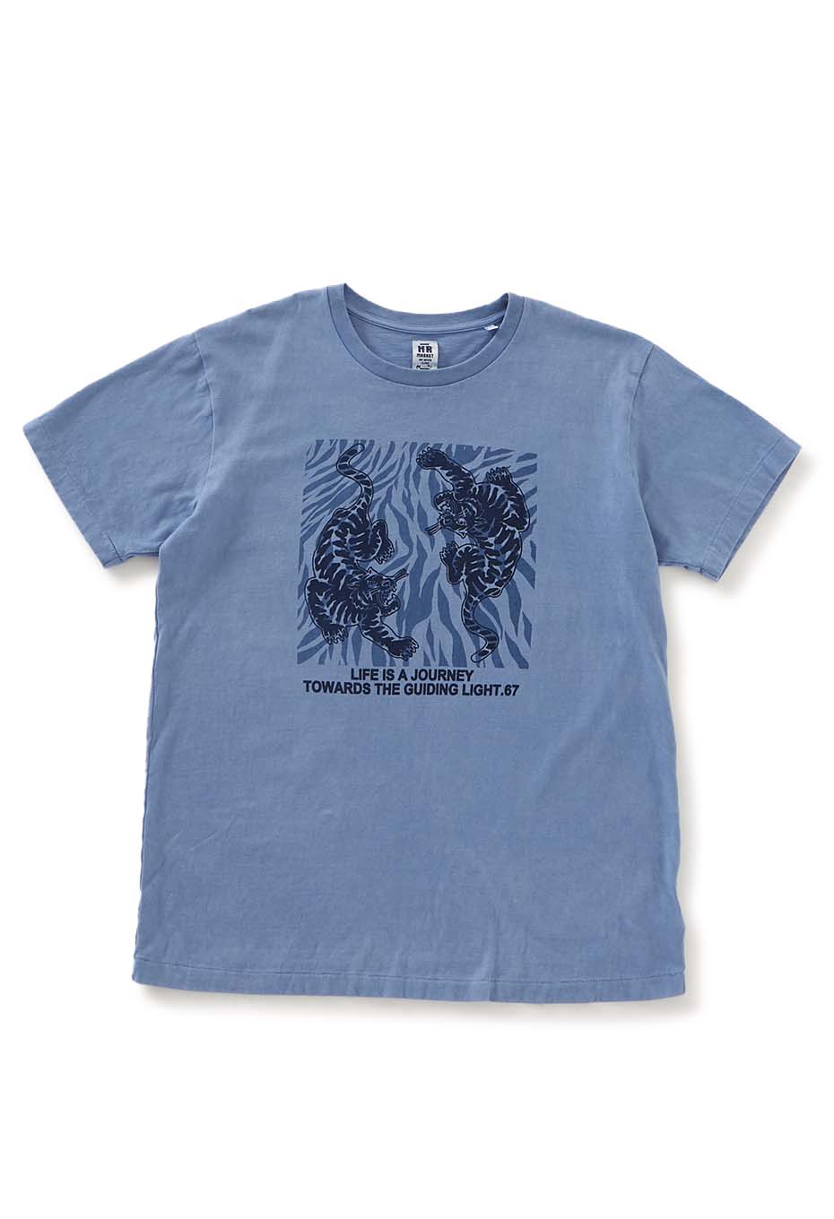 Twin Tiger Indigo Print T-shirt