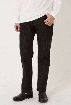〇PP8 Black Denim Slim Jeans (32 / CHARCOAL)