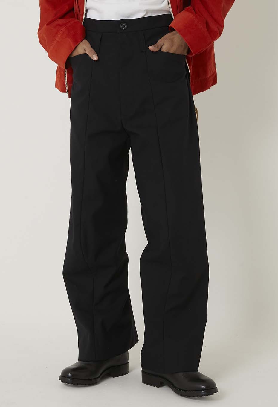 KOZABURO | Trousers | KOZABURO Hopsack 3D Shaped Trousers