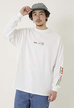 ARNOLD PARK STUDIOS Super Glue Long Sleeve T-shirt (M / WHITE)
