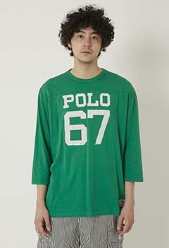POLO RALPH LAUREN Classic fit Cotton 3/4 Sleeve T-shirts