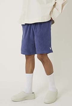 POLO RALPH LAUREN Cotton Pile Athletic Shorts (S / NAVY)