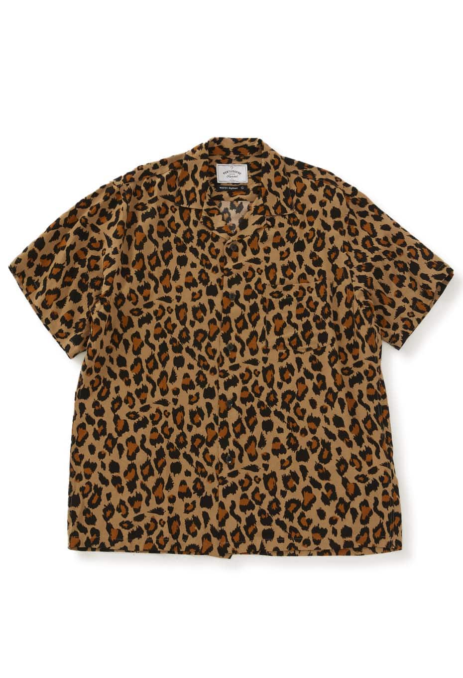 PORTUGUESE FLANNEL Leopard SS Shirt