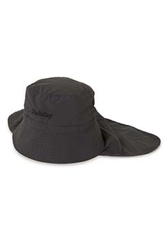 HOLIDAY Attachment Nylon Hat (ONE / CHARCOAL)