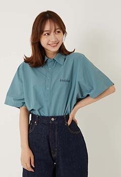HOLIDAY Pullover Nylon Shirt (Holiday) (ONE / BLUE)