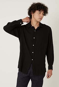 khadi cotton long-sleeved shirt