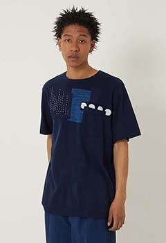 インディゴテザシパッチ Tシャツ