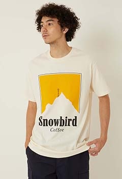 SNOWBIRD COFFEE /TWIN PEAKS Tシャツ