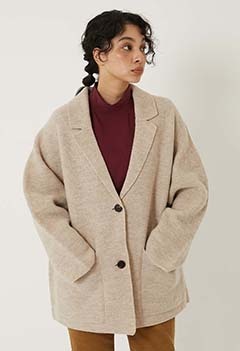 TICCA ニットジャケコート