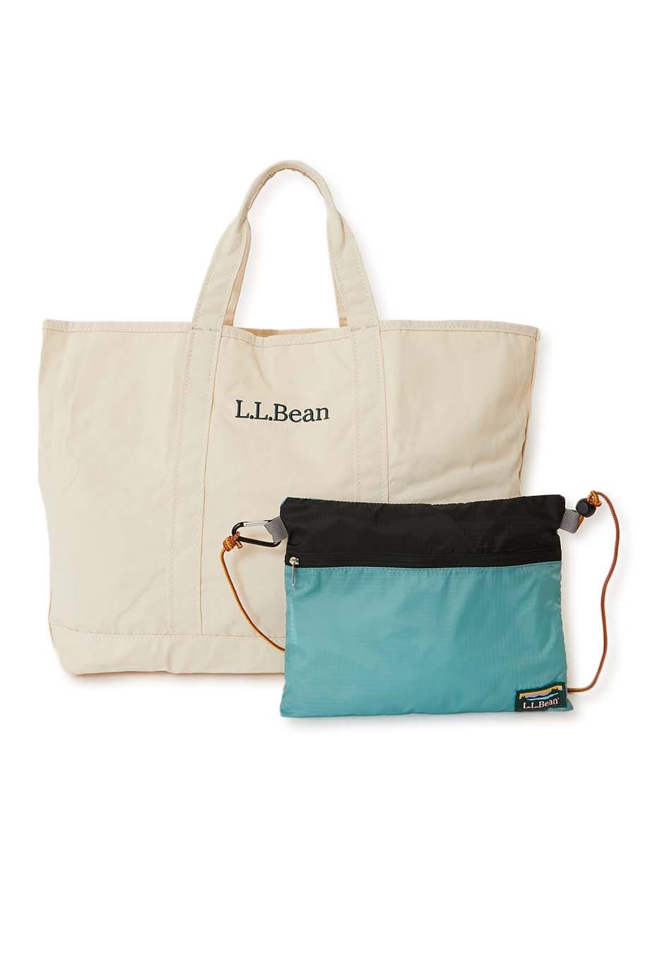 LLBean 513621 Grocery Tote with Pouch