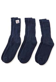 RAILROAD SOCK 3パック メンズ クルーワークソックス