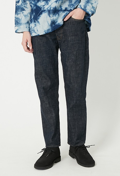 PP58 ネップセルビッチデニム ストレートジーンズ