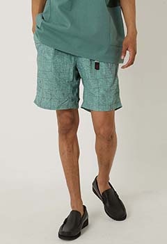 GRAMICCI Nylon Alpine packable Shorts (M/LT GREEN)