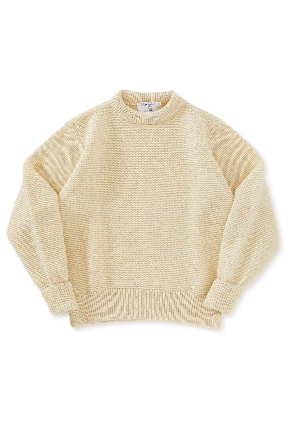 KERRY WOOLLEN MILLS Pearl stitch Drop Shoulder Sweater /MULTI