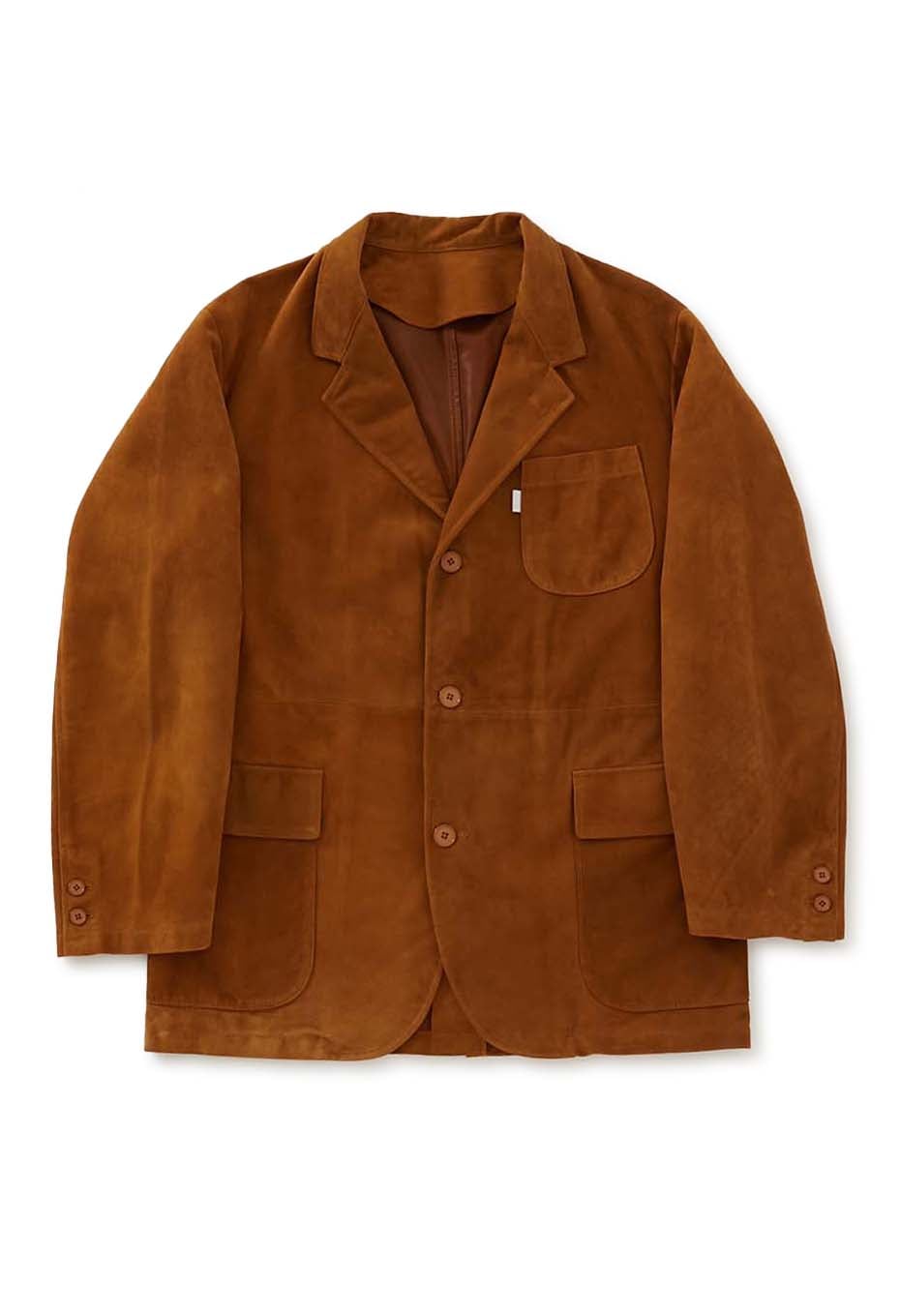 SH ブレザー シャツ シープ スエード